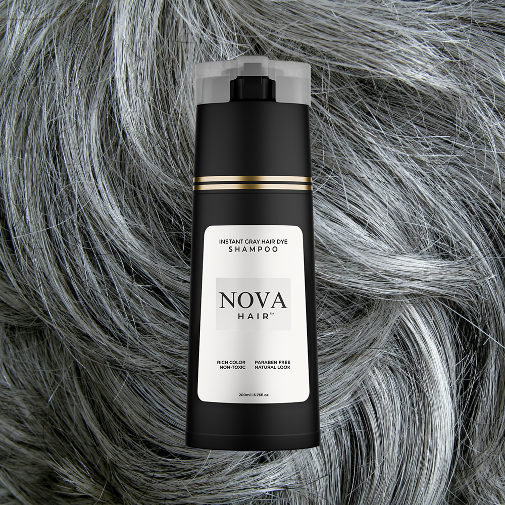 Nova Hair™ Instant Dye Shampoo Kaufe 1, erhalte 2 + 2 Gratisartikel: 2 Ton- und Farbverstärkende Shampoo-Bars