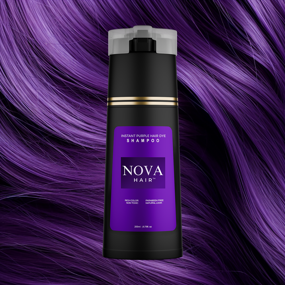 Nova Hair™ Instant Dye Shampoo Kaufe 1, erhalte 2 + 2 Gratisartikel: 2 Ton- und Farbverstärkende Shampoo-Bars