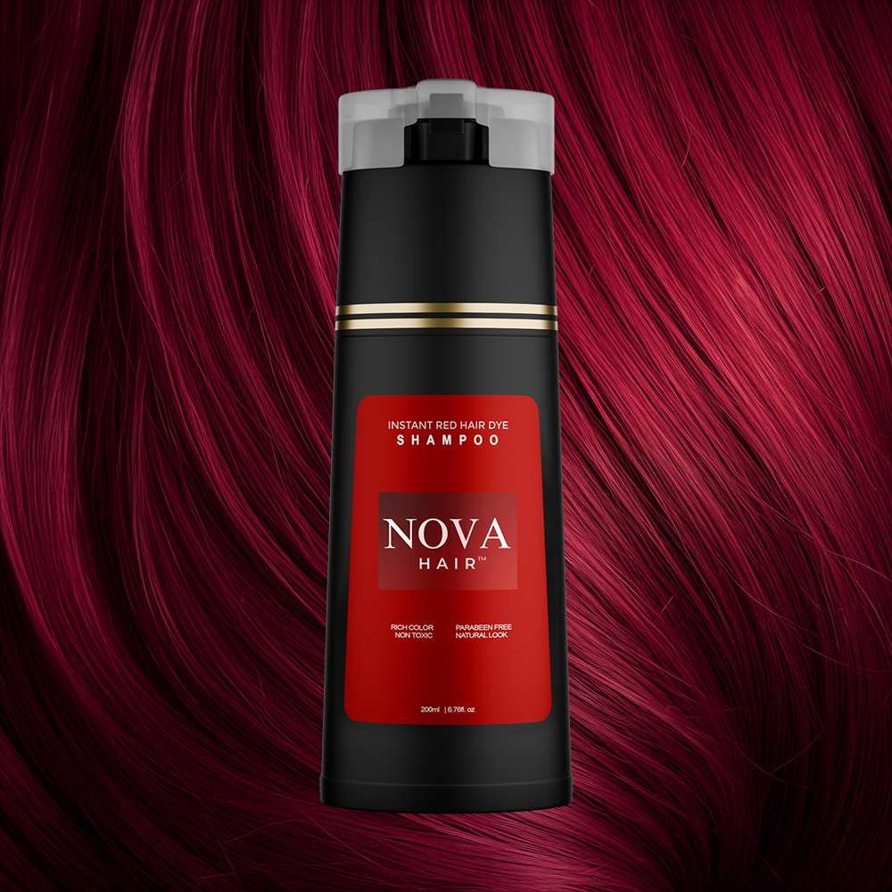 Nova Hair™ Instant Dye Shampoo Kaufe 1, erhalte 2 + 2 Gratisartikel: 2 Ton- und Farbverstärkende Shampoo-Bars
